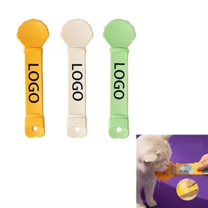 Cat Strip Squeezer  Pet Slide Feeding Spoon