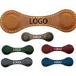 Leather Magnetic Bookmark Handmade Reader Gift | https://www.bestnamebadges.com