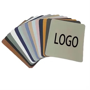 Leather Mouse Pad Solid Color Simple Non-slip Laptop Desk