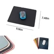 Leather Mouse Pad Solid Color Simple Non-slip Laptop Desk | https://www.bestnamebadges.com