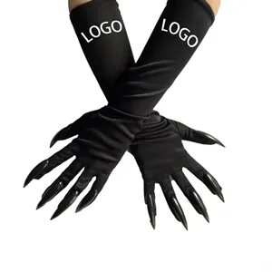 Halloween Costume Paw Gloves Long Fingernails Party Cosplay