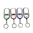 Mini Slide Button Led Flashlight With Can Opener Key Chain | https://www.bestnamebadges.com