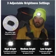Unisex LED Beanie with Light Hands Free  Headlamp Hats | https://www.bestnamebadges.com