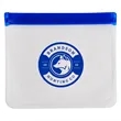 Sunflower PEVA Zip Closure Utility Bag | https://www.bestnamebadges.com