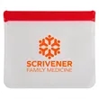 Sunflower PEVA Zip Closure Utility Bag | https://www.bestnamebadges.com