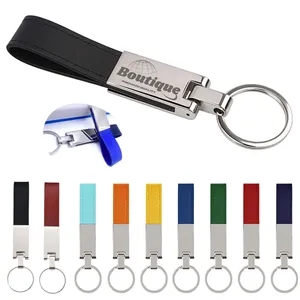 PU And Zinc Alloy KeyChain Simplicity Pendant accessories