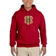 Gildan Adult Hooded Sweatshirt | https://www.bestnamebadges.com