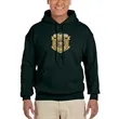 Gildan Adult Hooded Sweatshirt | https://www.bestnamebadges.com