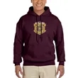 Gildan Adult Hooded Sweatshirt | https://www.bestnamebadges.com
