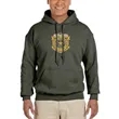 Gildan Adult Hooded Sweatshirt | https://www.bestnamebadges.com