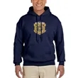 Gildan Adult Hooded Sweatshirt | https://www.bestnamebadges.com