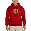 Gildan Adult Hooded Sweatshirt | https://www.bestnamebadges.com