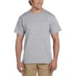 Jerzees Adult DRI-POWER ACTIVE Pocket Shirt | https://www.bestnamebadges.com