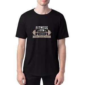 Hanes® Heavyweight Cotton Blend T-Shirt | https://www.bestnamebadges.com