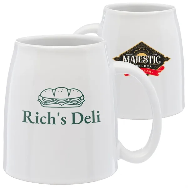 18 oz. Inverted Ceramic Coffee Mugs