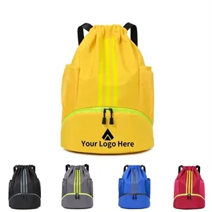 Drawstring Backpacks With Pocket