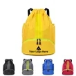 Drawstring Backpacks With Pocket | https://www.bestnamebadges.com