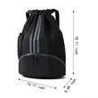 Drawstring Backpacks With Pocket | https://www.bestnamebadges.com