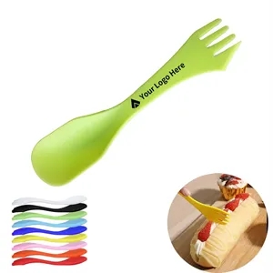 3-In-1 Plastic Spork Spoon