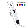 Carabiner Multi-Color Logo Clip Pen | https://www.bestnamebadges.com