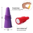 Wine And Beverage Bottle Stoppers | https://www.bestnamebadges.com
