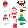 New Christmas Straw Topper | https://www.bestnamebadges.com
