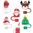 New Christmas Straw Topper | https://www.bestnamebadges.com