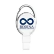Oberlin Carabiner Style Retractable Badge Reel | https://www.bestnamebadges.com