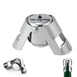 Champagne Saver Stainless Steel Stopper | https://www.bestnamebadges.com
