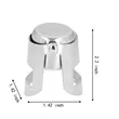 Champagne Saver Stainless Steel Stopper | https://www.bestnamebadges.com