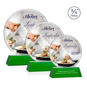 Blackpool on Newhaven VividPrint™ Award - Green | https://www.bestnamebadges.com