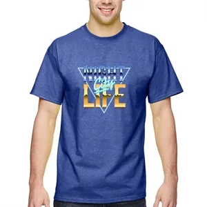 Fruit of the Loom Heavy Cotton T-Shirt | https://www.bestnamebadges.com