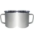 10 oz. Insulated Stainless Steel Sublimation Mug | https://www.bestnamebadges.com
