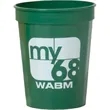 16 Oz. Fluted Stadium Cup (Screen Printed) | https://www.bestnamebadges.com