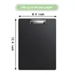 A4 Plastic Clipboard With Profile Clip | https://www.bestnamebadges.com