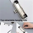 A4 Plastic Clipboard With Profile Clip | https://www.bestnamebadges.com