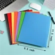 2-Pocket A4 Folder With Card Holder | https://www.bestnamebadges.com
