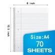 College Ruled Spiral Notebook | https://www.bestnamebadges.com