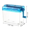 Mini Hand-cranked Paper Shredder | https://www.bestnamebadges.com
