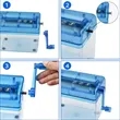 Mini Hand-cranked Paper Shredder | https://www.bestnamebadges.com