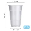 16 OZ Reusable Aluminum Drinking Cups | https://www.bestnamebadges.com