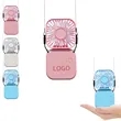 Custom Mini Portable USB Neck Handheld Foldable Fan | https://www.bestnamebadges.com