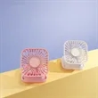 Custom Mini Portable USB Neck Handheld Foldable Fan | https://www.bestnamebadges.com