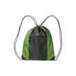 Union Printed - Zipper Pocket Drawstring Bags | https://www.bestnamebadges.com