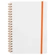 5" x 7" in Spiral Notebook with Color Accents | https://www.bestnamebadges.com