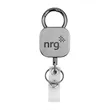 ClipEase Rectangular Badge Reel | https://www.bestnamebadges.com