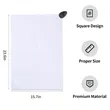 Custom Microfiber Waffle Pattern Magnetic Golf Towel | https://www.bestnamebadges.com