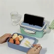 Custom Plastic Microwave Wheat Straw Lunch Box | https://www.bestnamebadges.com