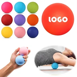 Custom Silicone Solid Yoga Massage Fascia Ball