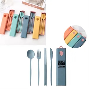 Portable Travel Cutlery with Case